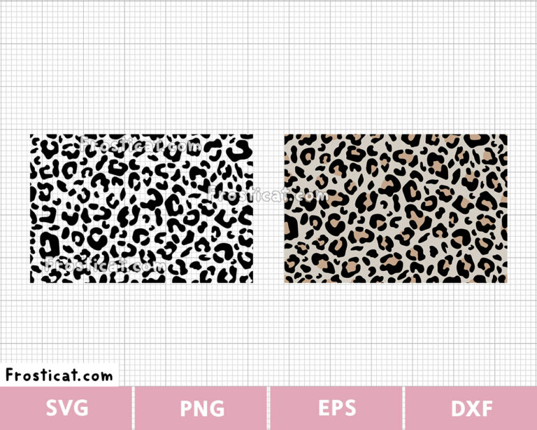 Leopard Print Pattern Svg Bundle, Jaguar, Leopard Svg