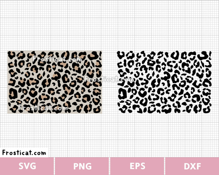 Leopard Print Pattern Svg, Jaguar, Leopard Svg, Cheetah Svg