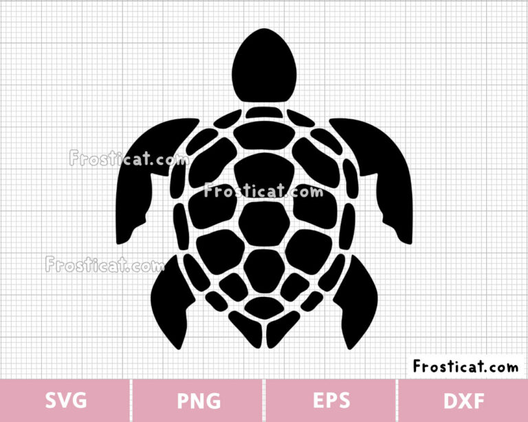 Turtle Svg, Tortoise Svg, Summer Svg, Beach Svg, Ocean Svg