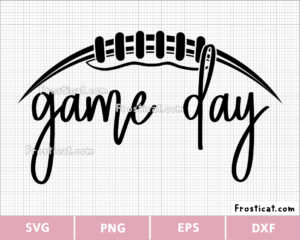 Game Day Svg, American Football Svg, Sunday Football Svg