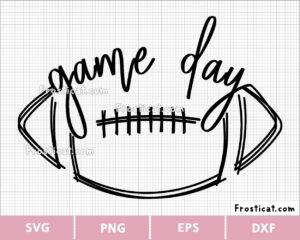 Game Day Football Svg, American Football Svg, College Football
