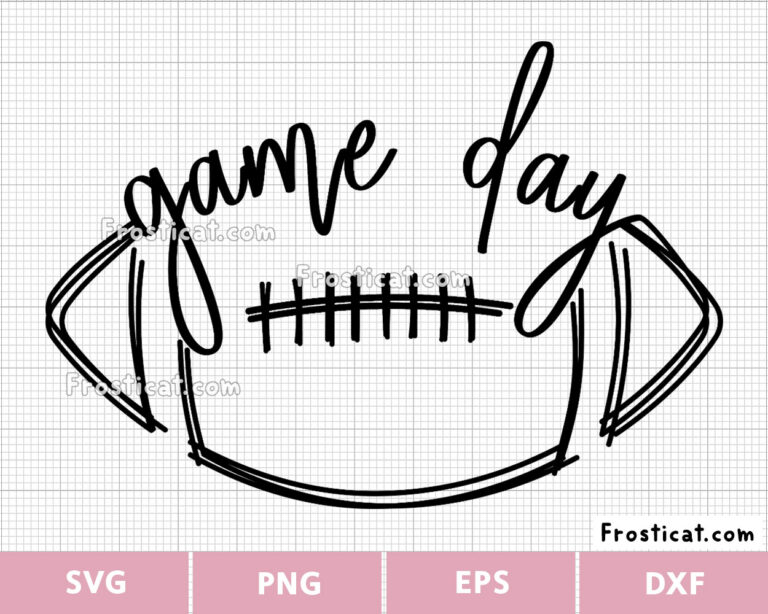 Game Day Football Svg, American Football Svg, College Football