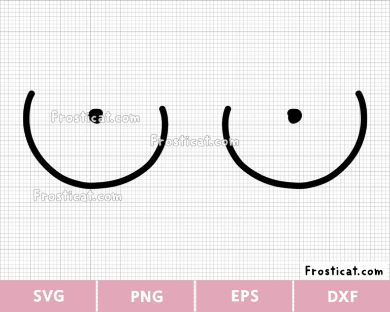 Boobs And Nipples Svg, Boobs Svg, Titties Svg, Funny Svg