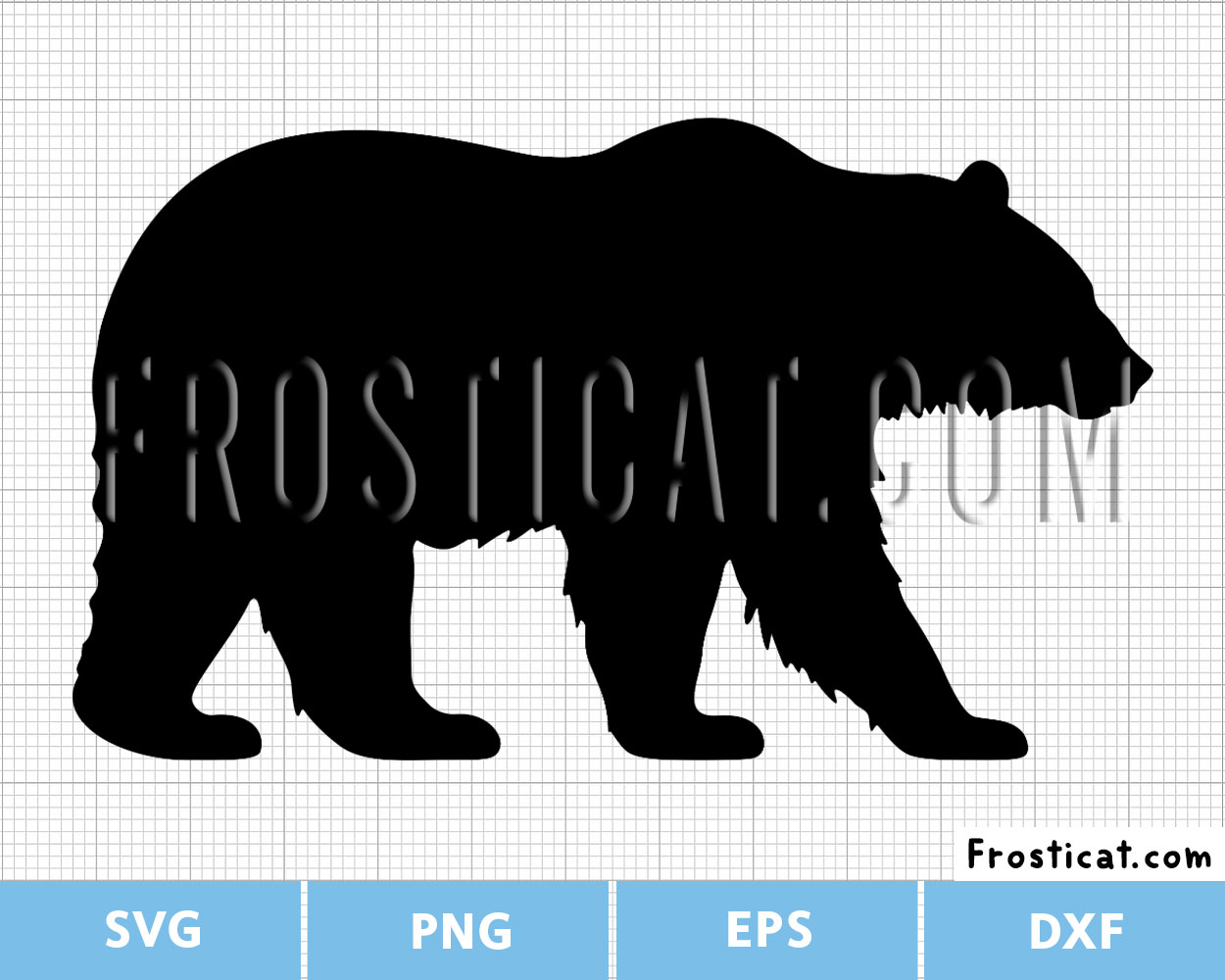 Black Bear Svg, Bear Svg, Polar Bear Svg, Brown Bear Svg, Forest