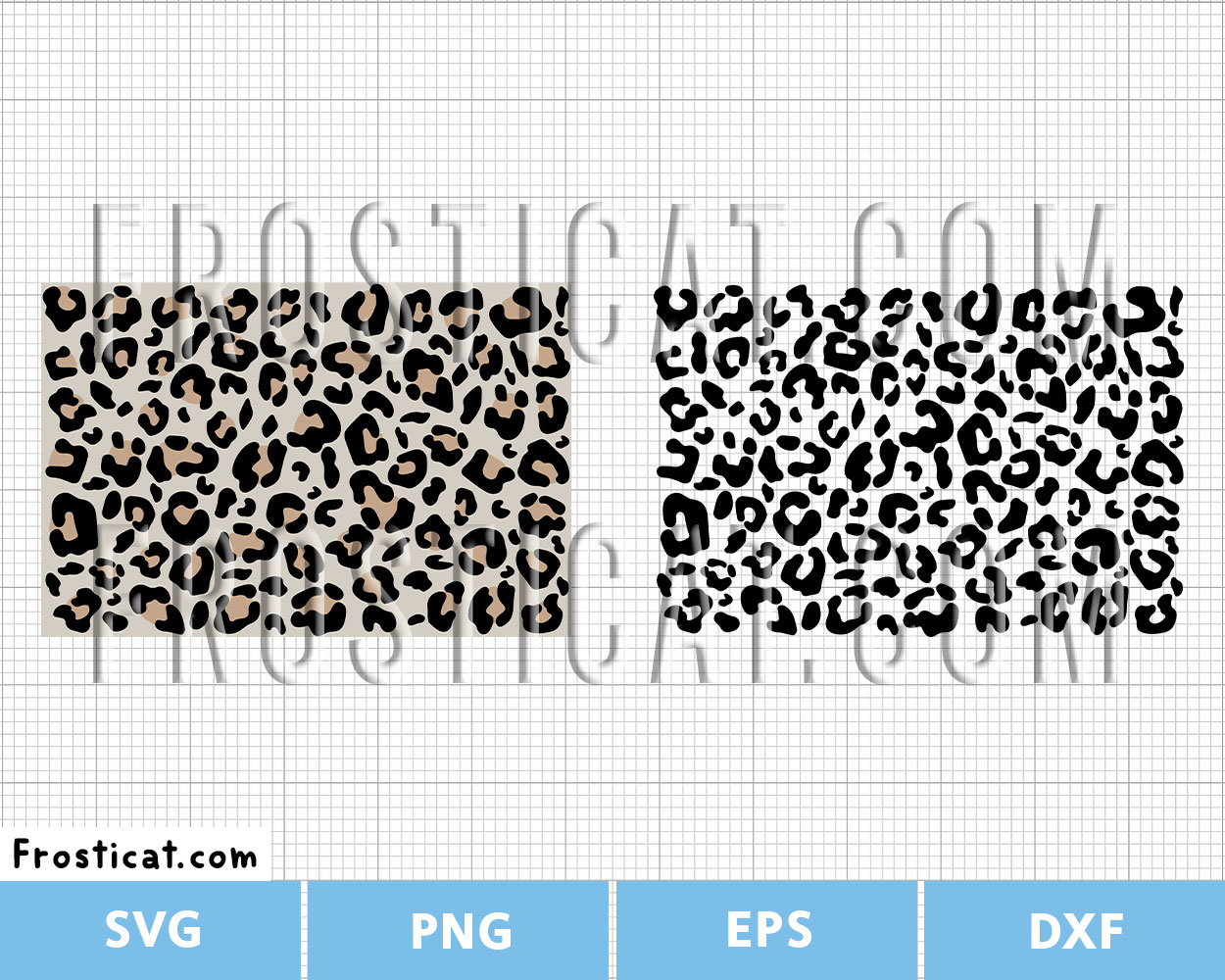 Leopard Print Pattern Svg, Jaguar, Leopard Svg, Cheetah Svg