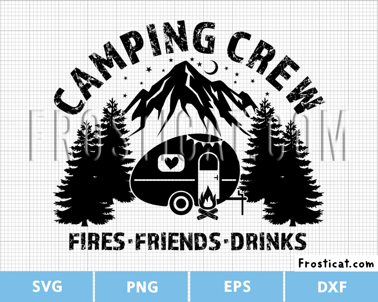 Camping Crew Svg, Camper Svg, Adventure Svg, Family Trip Svg