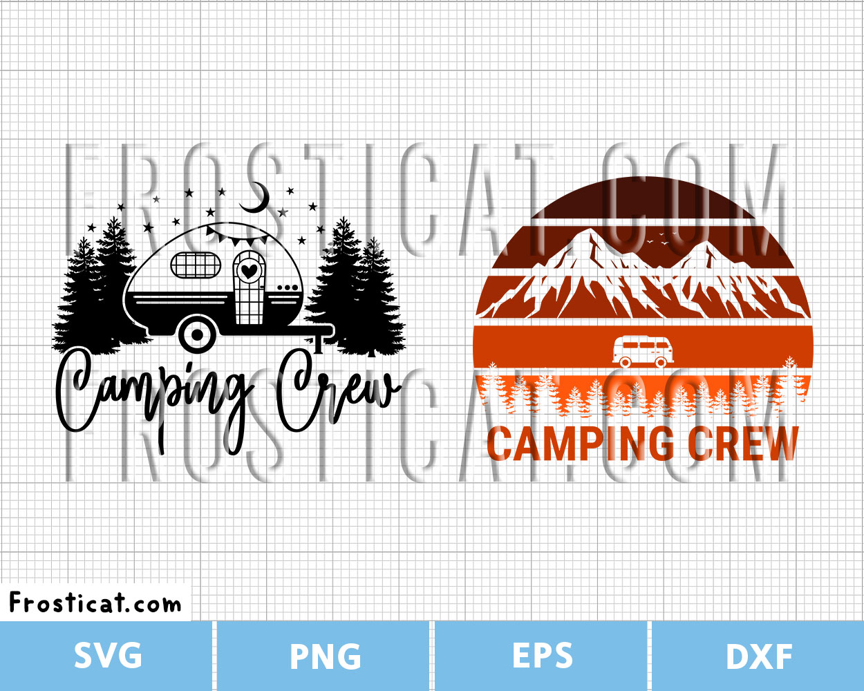 Camping Crew Svg, Camper Svg, Adventure Svg, Family Trip Svg