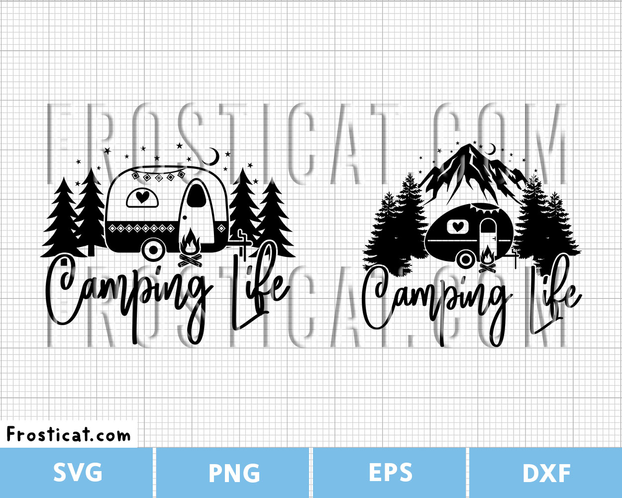 Camping Life Svg, Camper Svg, Adventure Svg, Family Trip Svg
