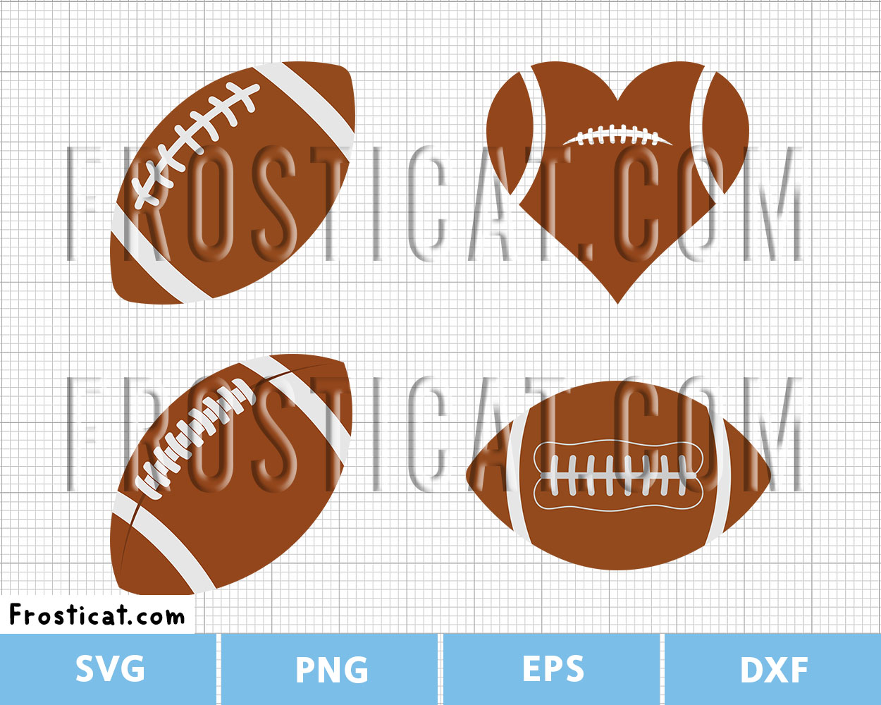 Football Svg Bundle, American Football Svg, Game Day Svg