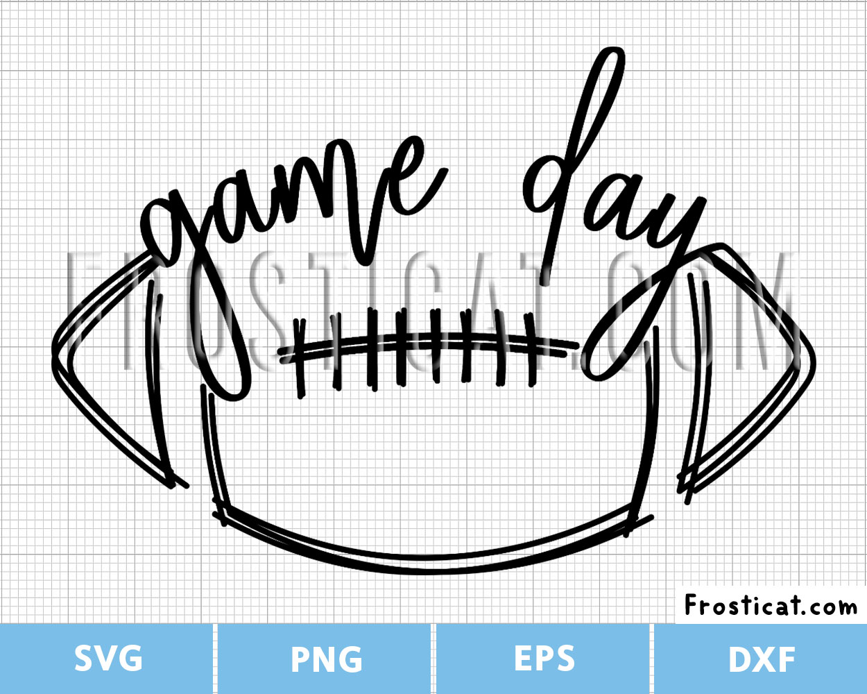 Game Day Football Svg, American Football Svg, College Football