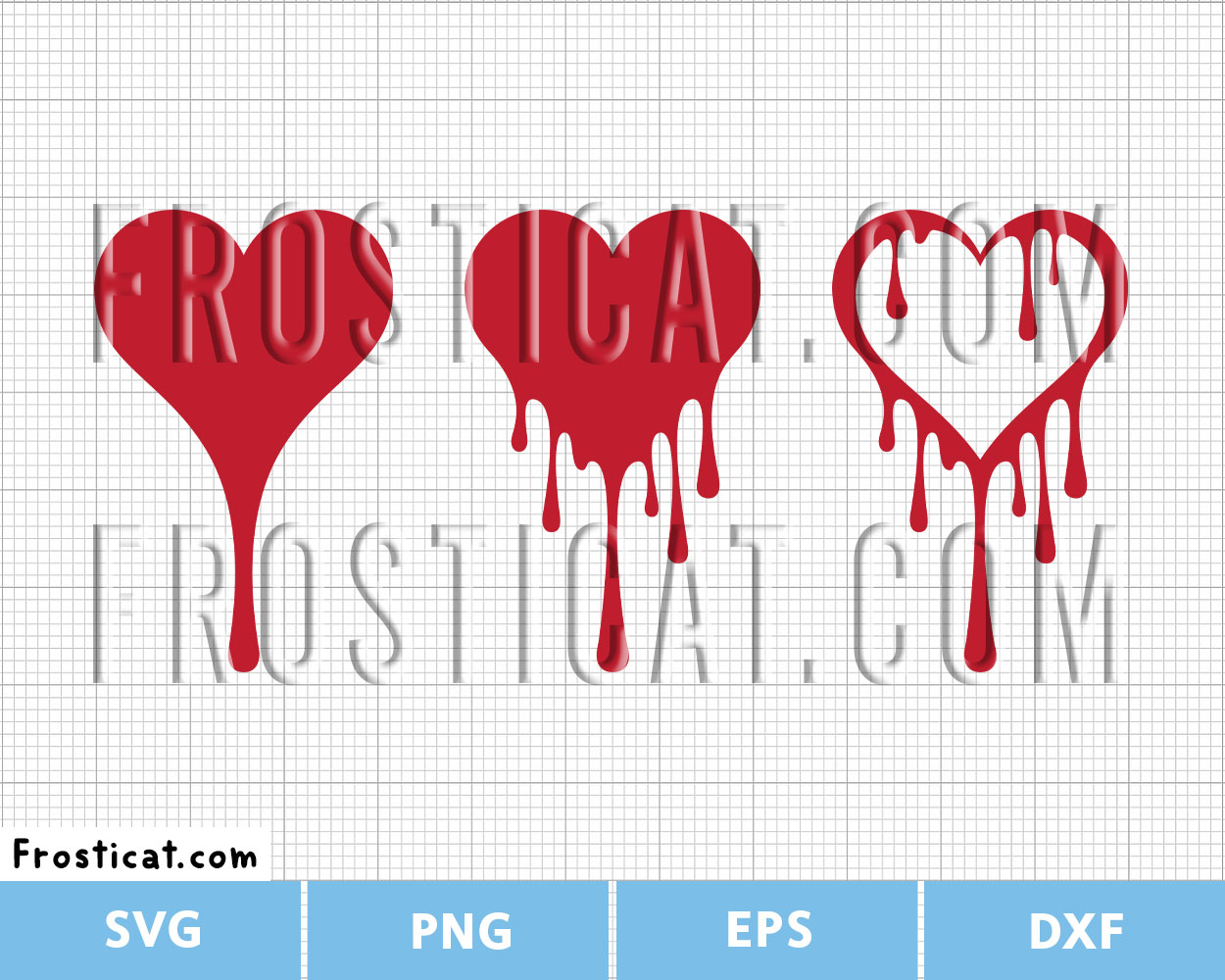 Bleeding Hearts Svg Bundle, Valentine Svg, Love Svg