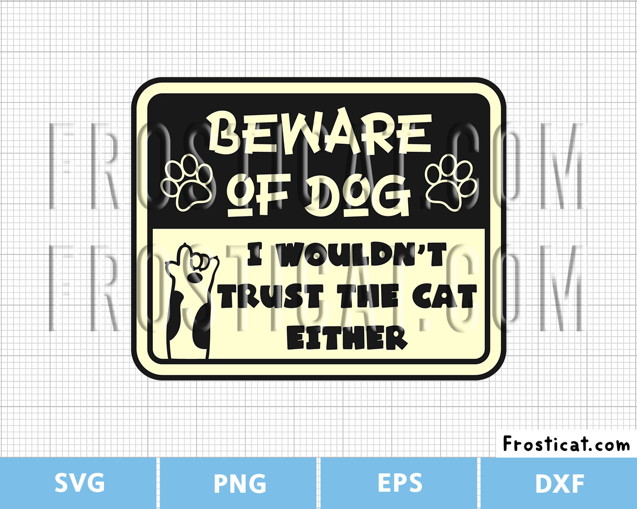 Beware Of Dog Svg, Dog Svg, Puppy Svg, Pet Svg