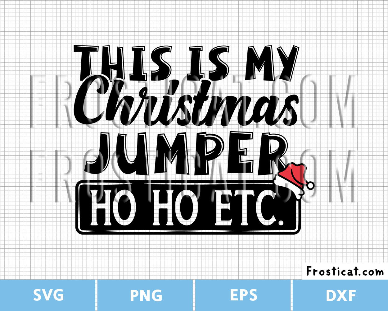 This Is My Christmas Jumper Svg, Christmas Svg