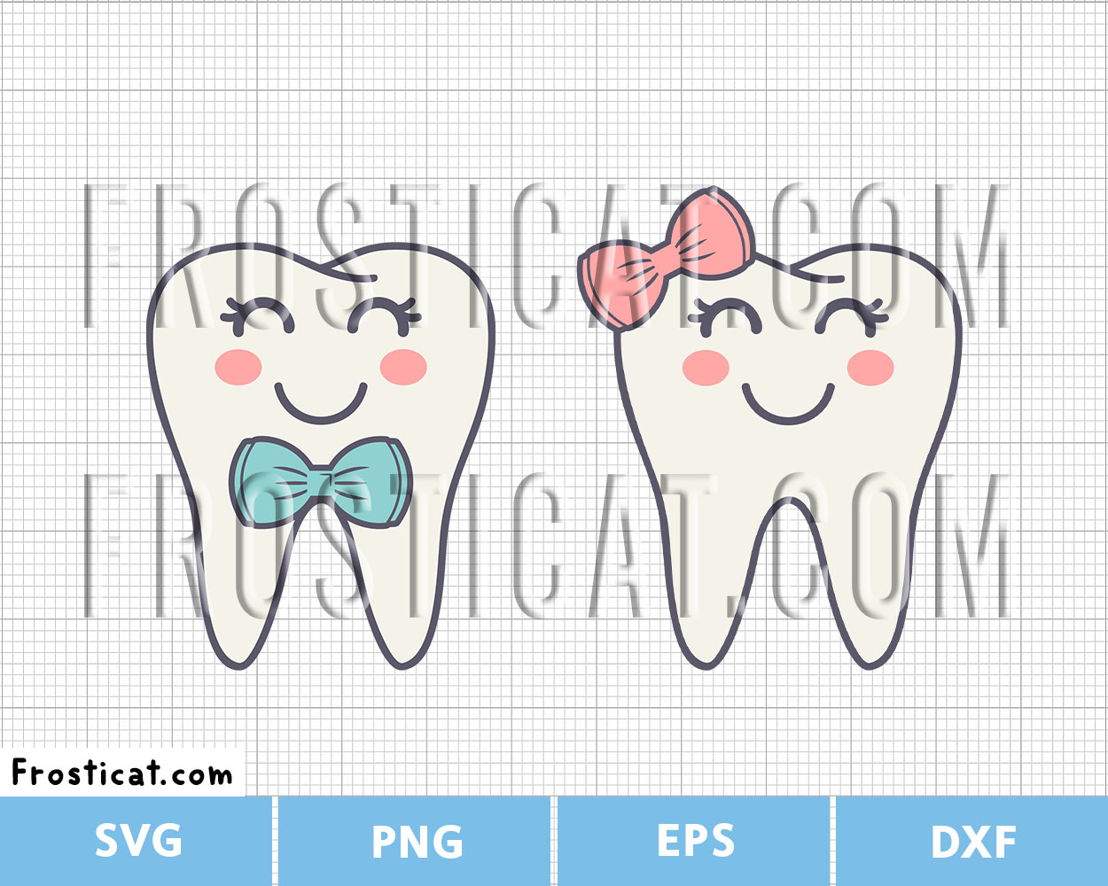 Tooth Fairy Bag Boy And Girl Svg Bundle, Tooth Fairy Svg