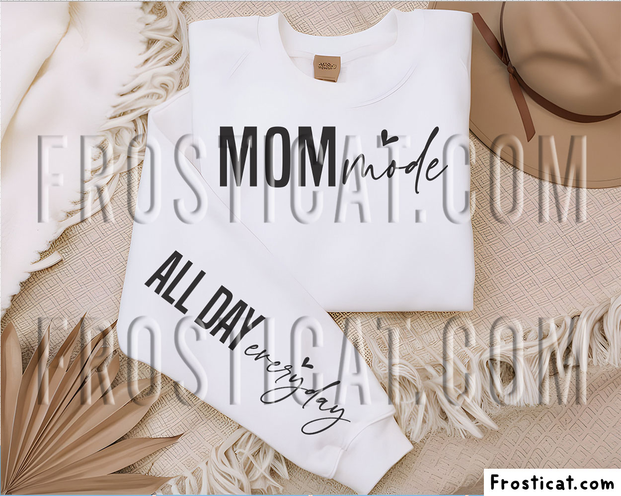 Mom Mode All Day Every Day Sleeve Svg, Mothers Day Svg
