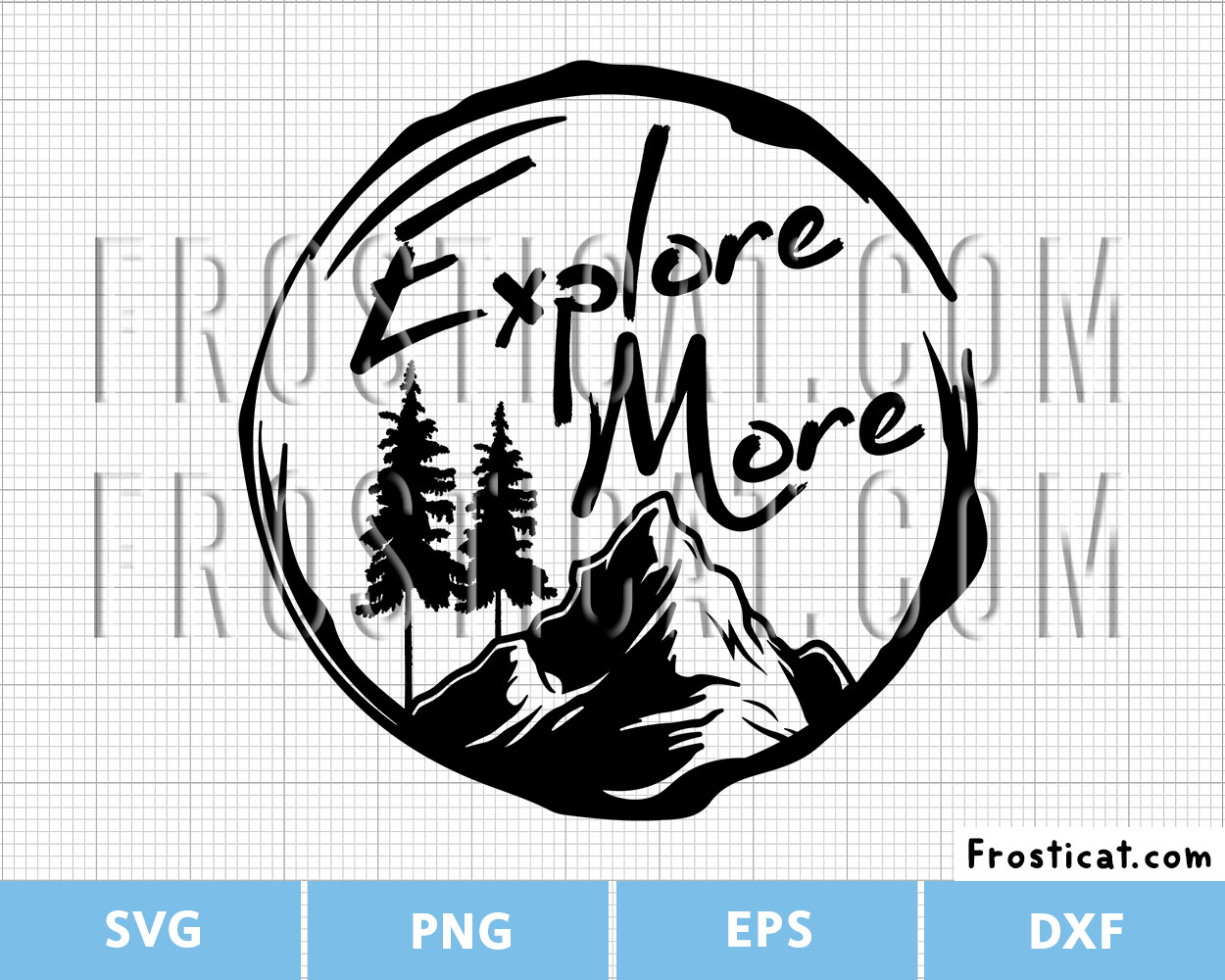 Explore More Svg, Camping Svg, Hiking Svg, Adventure Svg