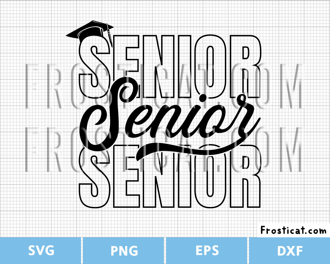 Senior Svg, Graduation Svg, Graduate Svg, End of School Svg