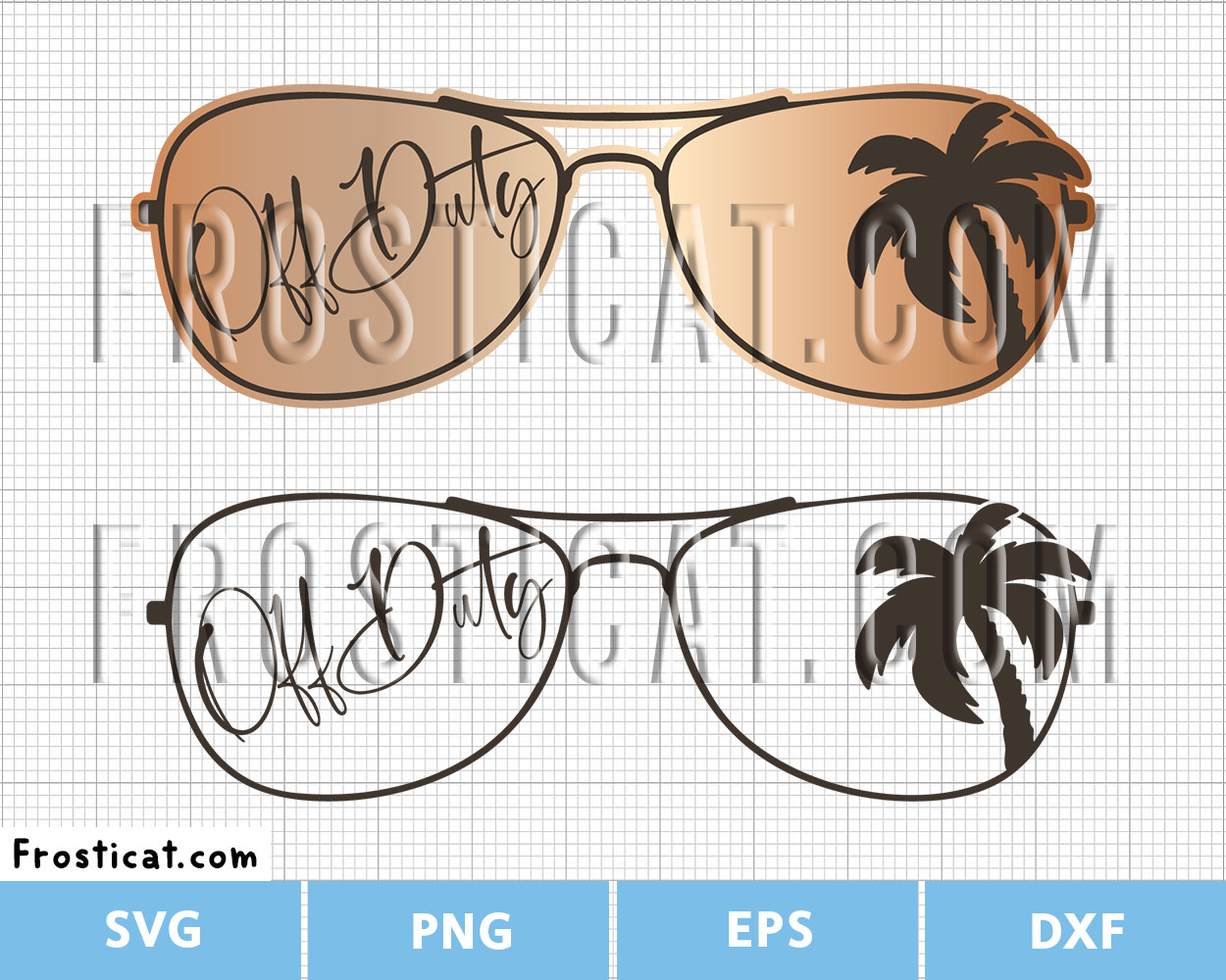 Off Duty Sunglasses Svg, Beach Svg, Summer Svg