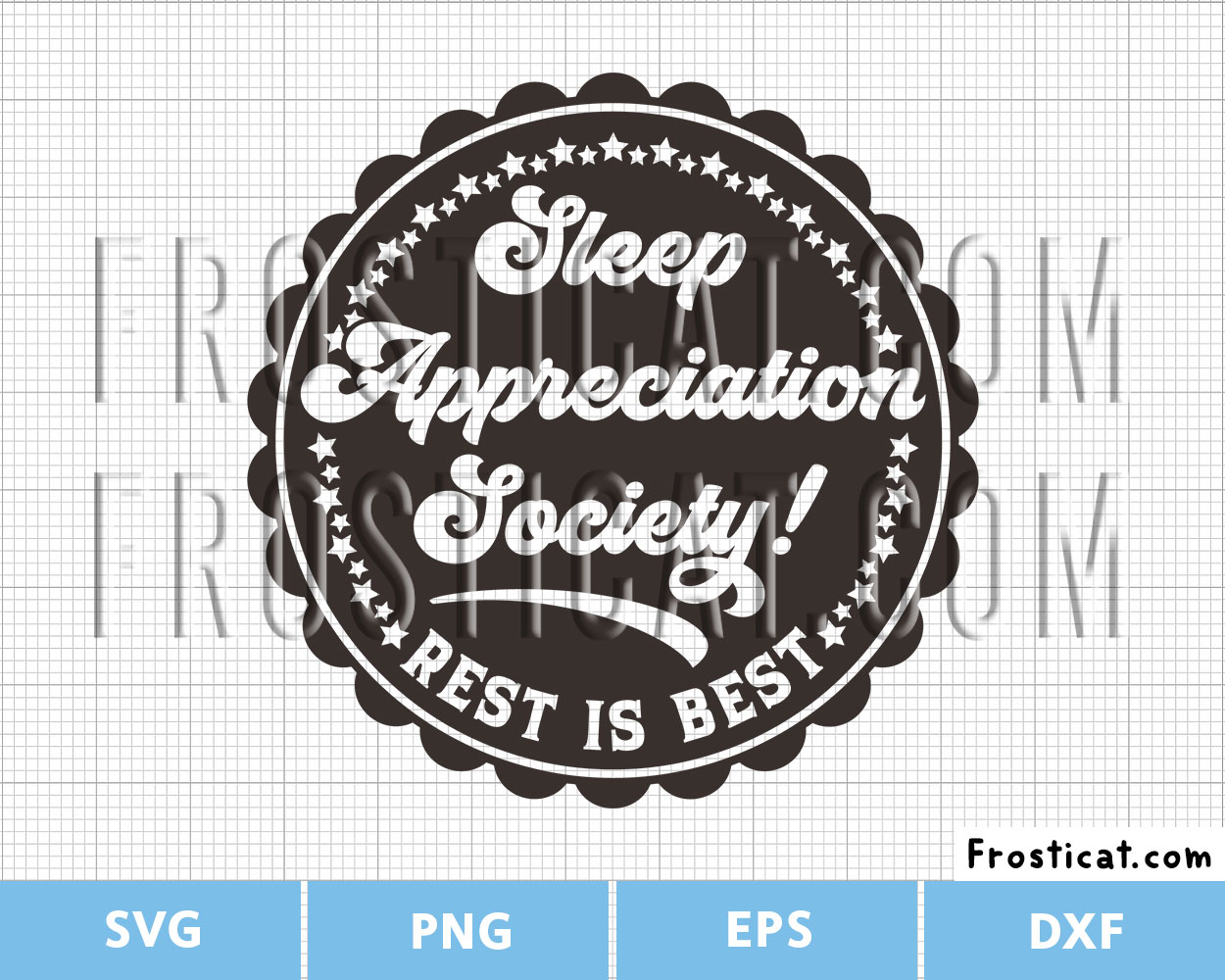 Sleep Appreciation Society Svg, Funny Quote Svg, Sleeping Svg