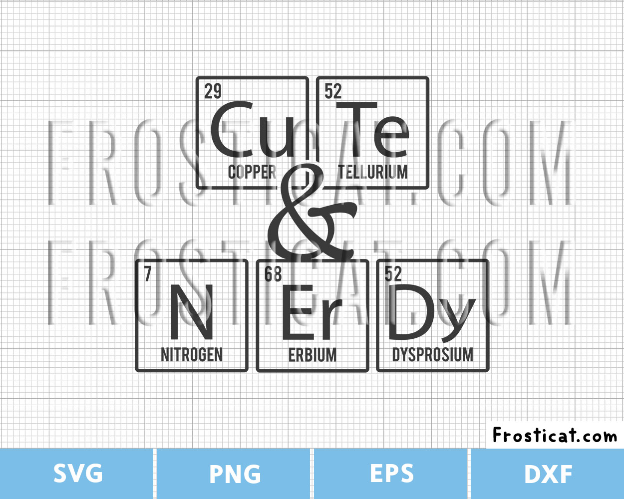 Cute And Nerdy Svg, Periodic Table Svg, Toddler Svg,  Boy Svg