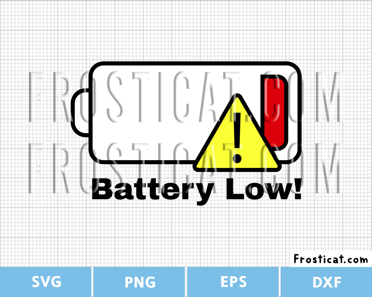 Battery Low Svg, Battery Level Svg, Energy Svg