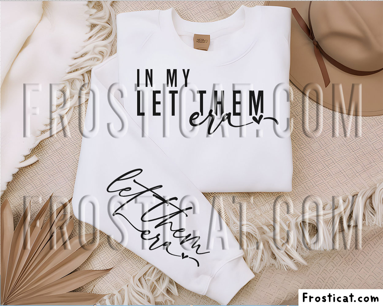 Funny In My Let Them Era Sleeve Svg, Funny Quote Svg