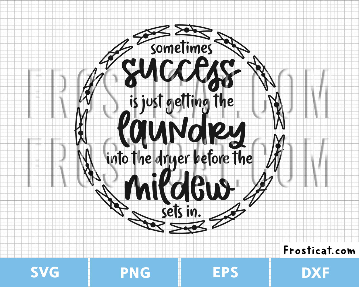 Laundry Funny Round Sign Svg, Laundry Room Svg