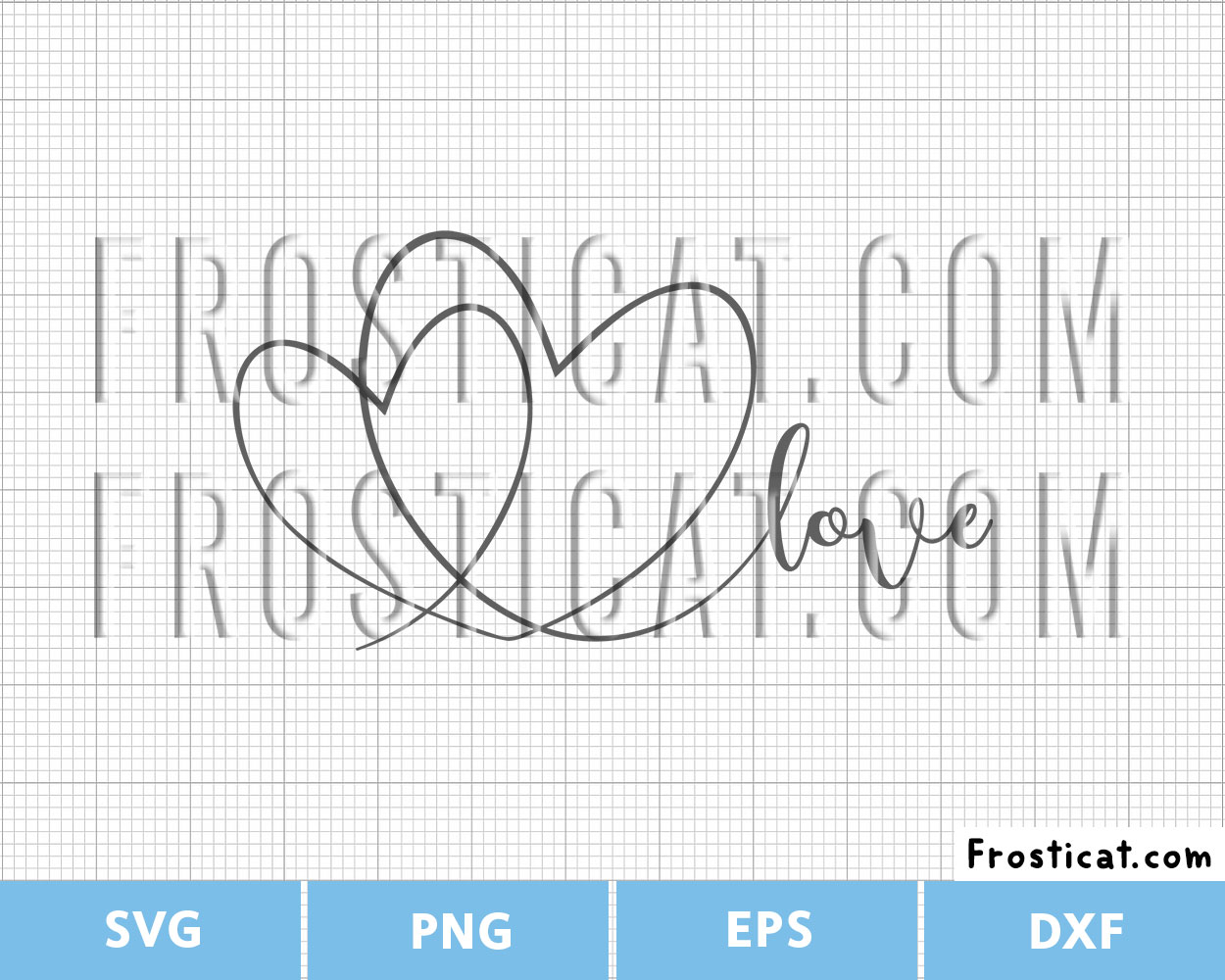 Couple Heart Love Svg, Wedding Svg, Just Married Svg