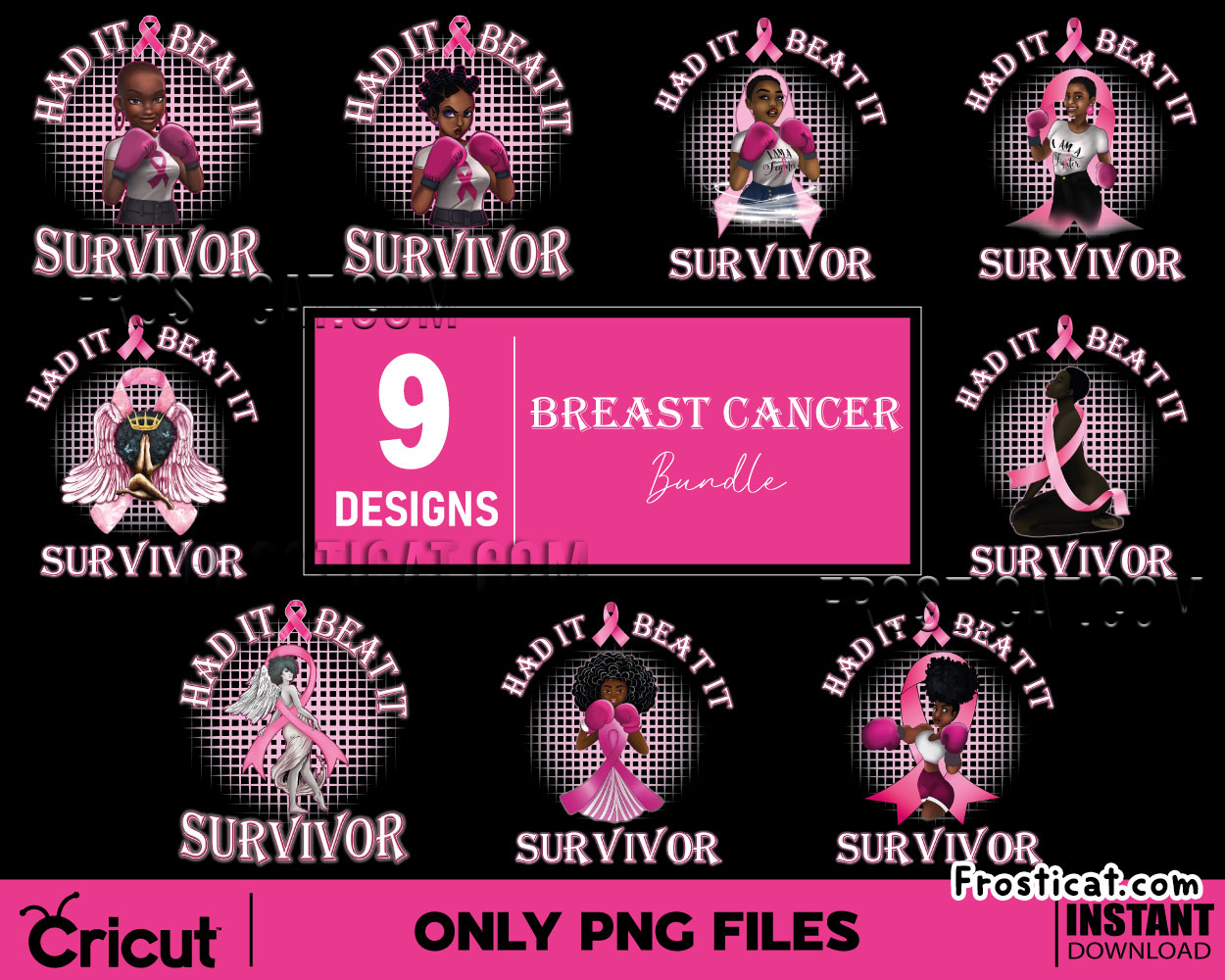 9 Breast Cancer Png Bundle, Breast Cancer Png