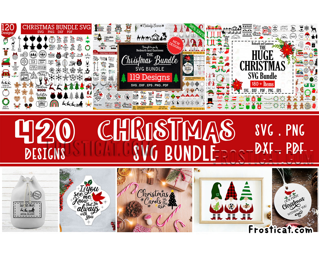 420 Christmas Svg Bundle, Christmas Monogram