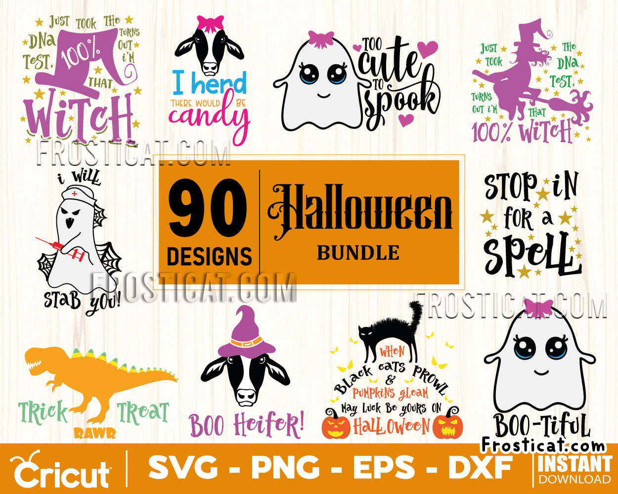 90 Halloween Svg Bundle, Halloween Baby Svg