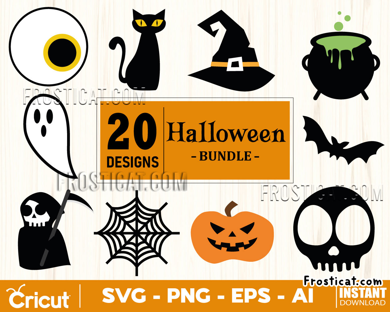 FREE 20 Halloween Svg Bundle, Happy Halloween Svg