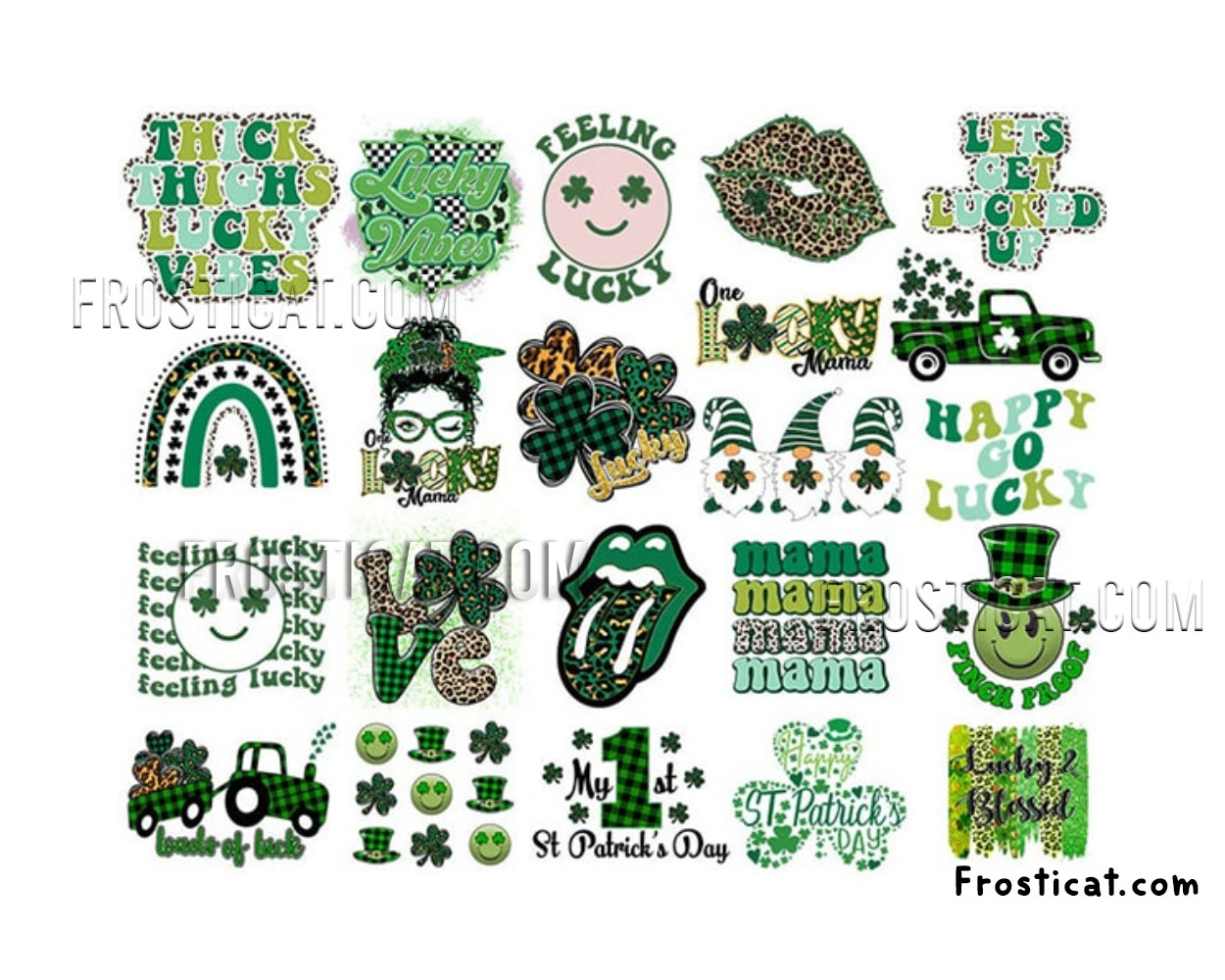 22 St Patricks Day Sublimation Png Bundle