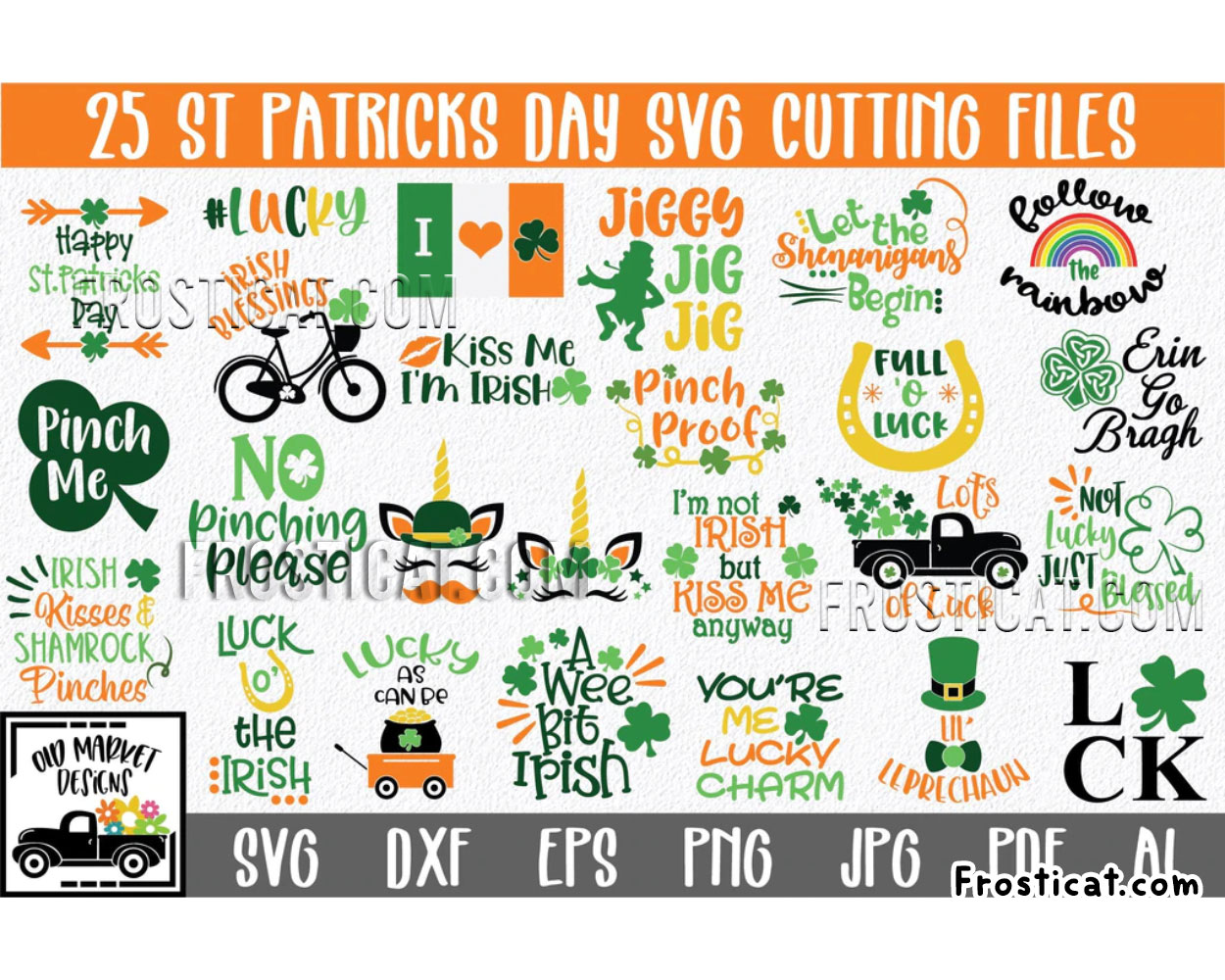 25 St Patricks Day Svg Bundle, St Paddys Day Svg, Irish Svg