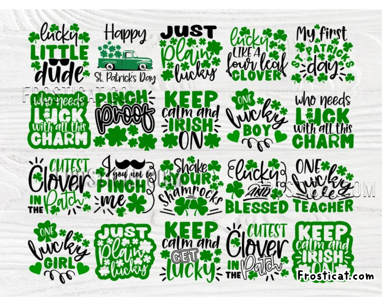 20 St Patricks Day Quote Svg Bundle, St Paddys Day Svg