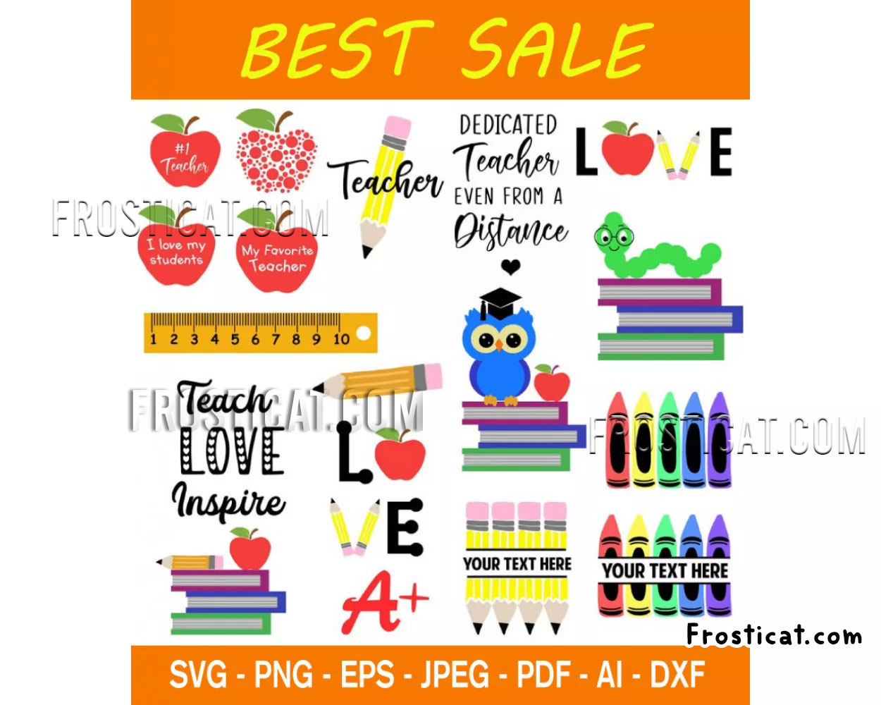 100 Teacher Svg Bundle, Back To School Svg, Teacher Svg