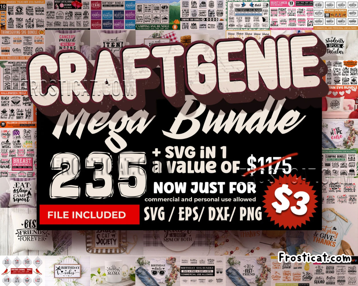 235 Mega Bundle Svg, Thanksgiving Svg, Birthday Svg